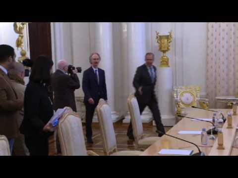 Russian FM Lavrov meets new UN Syria envoy Geir Pedersen