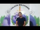 Picture of Cesare Battisti after he was arrested in Bolivia - Label : AFPTV - First images - Category : News