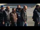 Fugitive Italian ex-militant Battisti arrives in Rome