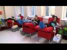 Poland: Hundreds give blood for the mayor of Gdansk - Label : AFPTV - First images - Category : News