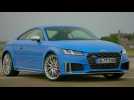 Audi TTS Exterior Design in Turbo blue