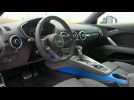 Audi TTS Interior Design in Turbo blue