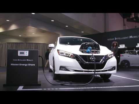 Nissan Energy Share Powered by Nissan LEAF at CES 2019