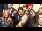 Venezuela's Maduro arrives to Constituent Assembly for speech - Label : AFPTV - First images - Category : News