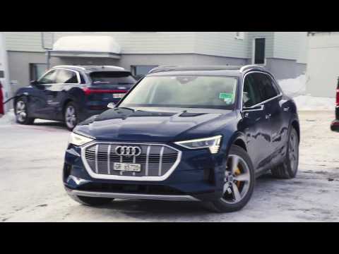 Audi e-tron - sustainable mobility for the World Economic Forum in Davos