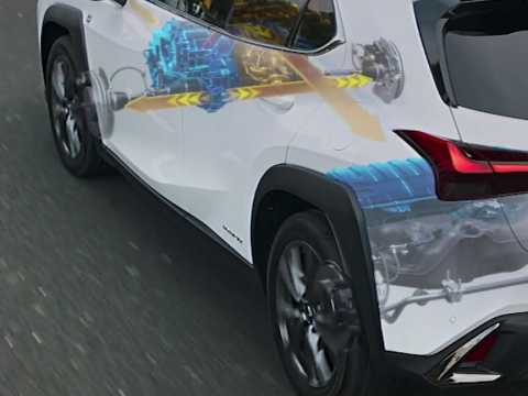 Imaginative thinking used to engineer the Lexus UX 250H self-charging Hybrid Teaser