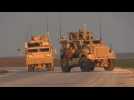 US armored vehicles patrol in north-eastern Syria - Label : AFPTV - First images - Category : News