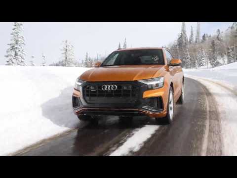 2019 Audi Q8 Driving in cold conditions