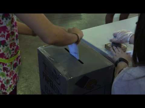 Polls open in El Salvador presidential election