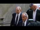 Harvey Weinstein arrives at New York criminal court