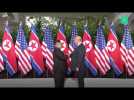 Poignée de main historique entre Donald Trump et Kim Jong Un