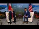 Trump says progress made in trade talks with Canada at G7