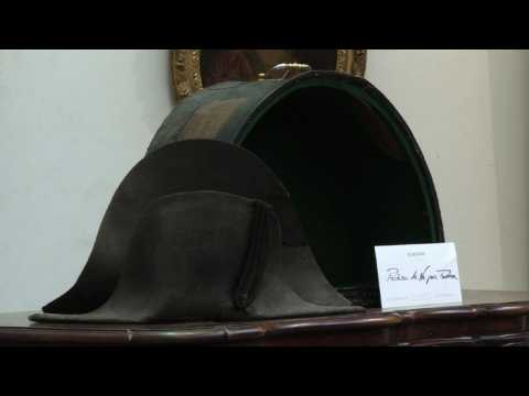 Napoleon's hat from the battlefield of Waterloo up for auction
