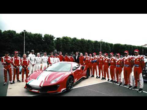 24 Hours of Le Mans Ferrari clip