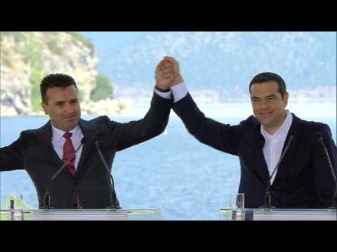Greece and Macedonia sign deal in bid to end 27-year name row