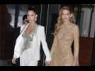 Bella and Gigi Hadid 'order takeaway' when hanging out