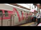 New Hello Kitty bullet train leaves a trail of KAWAII across Japan