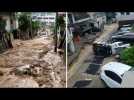 Inondations au Japon: les images des dégâts après les pluies torrentielles