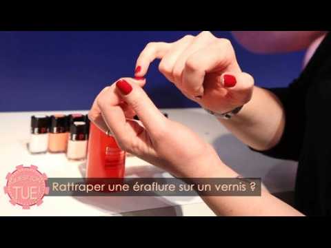 Comment rattraper un vernis abîmé ?