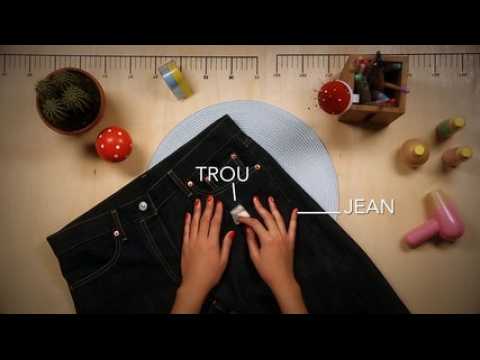 Jean troué : nos astuces pour le rapiécer #2