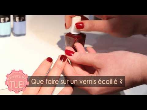 Mon vernis est écaillé, comment le rattraper ?
