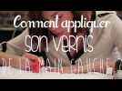Comment se mettre du vernis de la main gauche ?