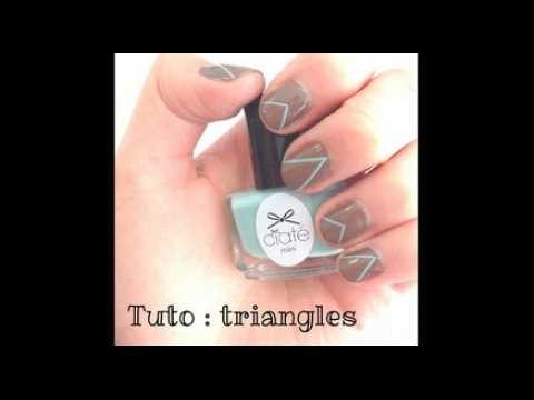 Nail art : comment réaliser une manucure triangle ? marie france
