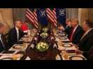 Trump, at NATO summit, says Germany is 'captive' of Russia - Label : AFPTV - First images - Category : News