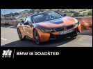 Vidéo 2018 BMW i8 Roadster - Essai : casting pour watts Vidéo 2018 BMW i8 Roadster - Essai : casting pour watts
