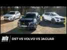 Vidéo DS7 vs Jaguar E-Pace vs Volvo XC60 : mouvements alternatifs Vidéo DS7 vs Jaguar E-Pace vs Volvo XC60 : mouvements alternatifs