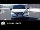 Vid�o 2018 Nissan Leaf [TEST] : premiers tours de roues au volant de la 2e g�n�ration