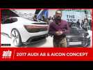 Vid�o Audi A8 et Aicon Concept [SALON FRANCFORT 2017] : de plus en plus autonomes