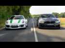 Vid�o 2016 Porsche 911 R vs BMW M4 GTS vs l'invit�e myst�re [COMPARATIF] : Symphonies en six majeur
