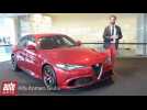 Vidéo 2015 Alfa Romeo Giulia Quadrifoglio (510 ch) : présentation AutoMoto Vidéo 2015 Alfa Romeo Giulia Quadrifoglio (510 ch) : présentation AutoMoto