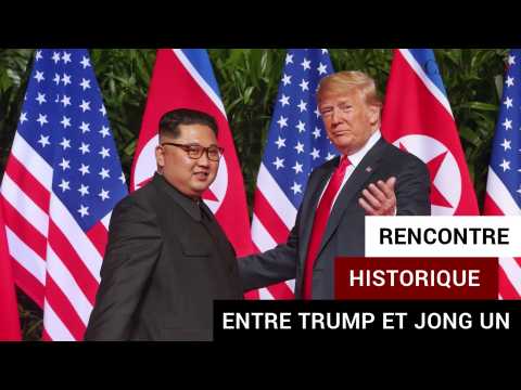 Rencontre historique entre Donald Trump et Kim Jong Un