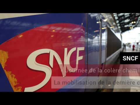 SNCF : « Journée de la colère cheminote », mobilisation de la dernière chance