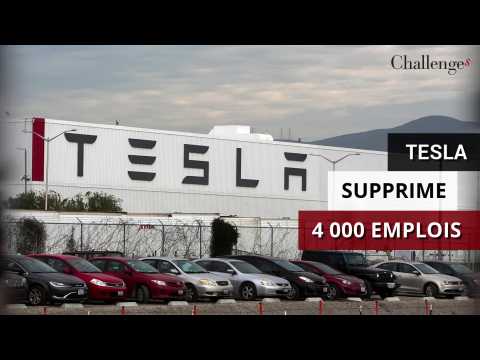 Tesla supprime 4 000 emplois