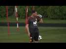 Football/WC: Fernando Hierro holds first training as Spain coach