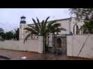 S.Africa:images of of the mosque where two people were stabbed - Label : AFPTV - First images - Category : News