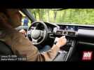 Vid�o Lexus IS 300H ; des compteurs magiques