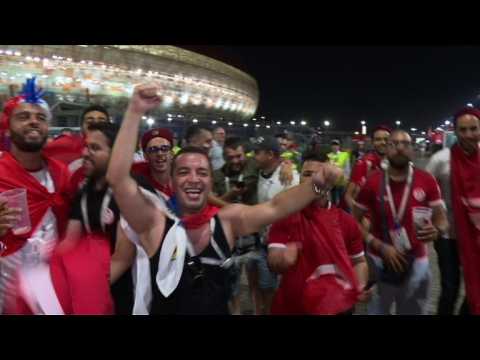 Tunisia, Panama fans sing teams' praises as they exit World Cup