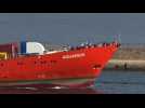 NGO vessel Aquarius stops in Marseille to change crew and refuel - Label : AFPTV - First images - Category : News