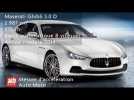 Vidéo Maserati Ghibli 3.0 D Vidéo Maserati Ghibli 3.0 D