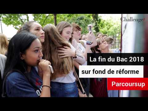 Les résultats du Bac 2018, sur fond de relance de Parcoursup