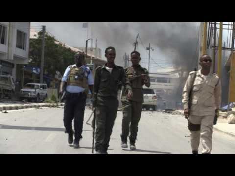 Twin blasts kill five in attack on Somalia's security ministry