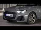 The new Audi A1 Sportback Exterior Design in Chronos grey