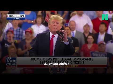 Donald Trump a rendu ce meeting remarquable en conseillant à cet opposant de rentrer chez sa mère