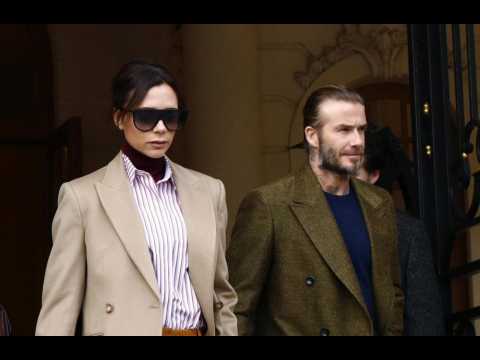 Victoria and David Beckham discover art together