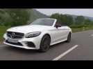 Vido Mercedes-Benz C 300 Cabriolet in Diamond white Driving Video