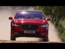 2019 JAGUAR I-PACE in Red - Offroad Driving